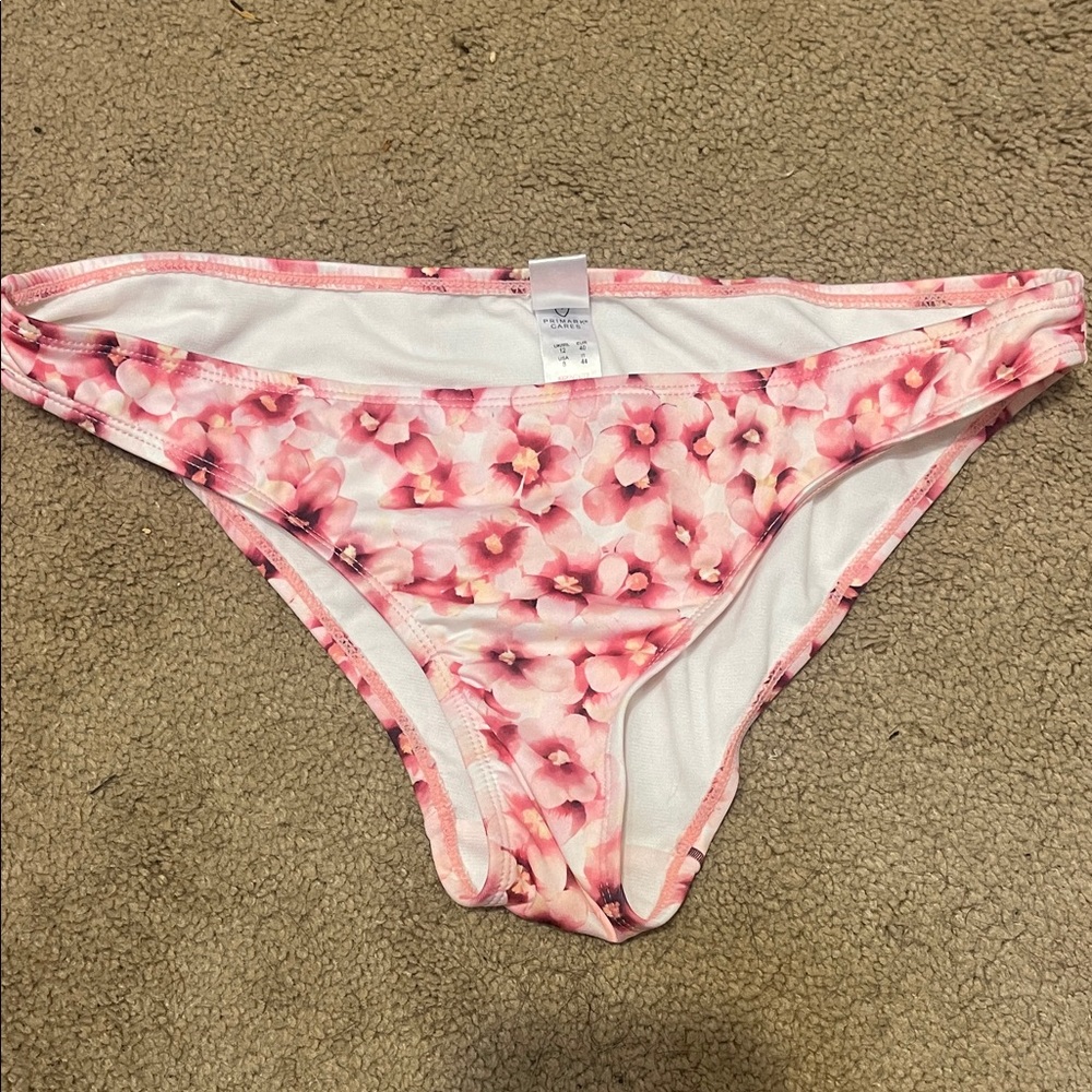 Primark Pink Floral Bikini Bottom